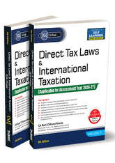Direct Tax Laws & International Taxation (DT) Study Material (A.Y. 2026-27) for CA Final by Ravi Chhawchharia